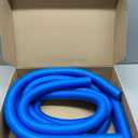 PATIKIL Backer Rod 1-1/2 in x 3.3 Ft, 6Pcs Foam Rod Caulk Saver Expansion Joint Filler Rope Weather Strip Foam Noodle for Gap Concrete Crack Filling DIY Craft (38mm Dia), Deep Blue