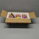 36 Pcs Mexican Table Decorations Centerpieces Fiesta Pots with Marigold Flower for Halloween Day of The Dead Party Tables Decorations