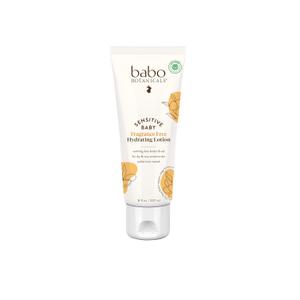 BABO Botanicals Sensitive Baby Fragrance-Free Daily Hydrating Baby Lotion - Shea Butter & Jojoba Oil - for Body & face - for Babies, Kids & Adults with Sensitive Skin - EWG Verified - Vegan (8 Fl Oz (Pack of 1))
