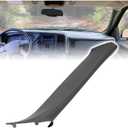 HECASA Windshield A Pillar Grab Compatible with 1999-2007 Chevy Chevrolet Silverado Suburban GMC Sierra Yukon Cadillac Escalade W/O Speaker Replacement for 15262946 Right Side Dark Gray