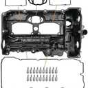 N20 Engine Valve Cover Kit with Gasket, Bolts & Oil Cap Compatible with 2012-2018 BMW 228i, 320i, 328i, 428i, 528i, X1, X3, X4, X5, Z4 (Includes GT/xDrive Models) Replaces OEM # 11127588418