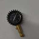 Tire Pressure Gauge - (0-60 PSI) Heavy Duty, Certified ANSI Accurate with Large 2 Inch Easy to Read Glow Dial, Low - High Air Pressure Gauge. Tire Gauge for Car and Trucks Tires by Vondior (0-60 PSI, Black Tire Gauge)