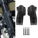 GUDITEM Motorcycle Lower Fork Covers Fit for Harley Electra Street Road Glide King FLHR FLTRX FLHX 2014-2022 (Black)