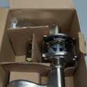 SCHLAGE F51A ACC 619 CAM Accent Lever with Camelot Trim Keyed Entry Lock, Satin Nickel