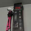 CHI Tourmaline Ceramic Flat Iron Hair Straightener 1", Professional Hair Styling Tool for Silky Smooth Hair, Frizz Control & Curling, Pure Pink 1" Plates