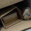 5 Light Modern Chandelier Light Fixture, Black and Muted Gold Farmhouse Island Lighting for Kitchen Dining Room, Large Linear Pendant Light 25"x25"x28"