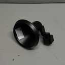 Juno Lighting Group R552 BL Large Flared Step Light Head, 75 watts, Black