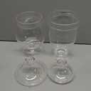 Amazing Abby - Admire - Plastic Apothecary Jars (3-Piece Set, 60/46/40 oz) (NOT Glass), Acrylic Jars with Lids, Bathroom Canisters, Candy Buffet, Wedding Display, BPA-Free and Shatter-Proof