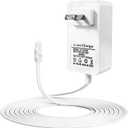 9025166 Charger for Somfy V2 Wirefree Motors, 13V Power Adapter with 3-Pin Connector, Rechargeable Lithium-Ion Battery Charger