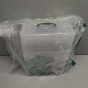 Clear Storage Latch Bins, 5-Pack Storage Organizer Box with Handle and Lids, 5-Litre