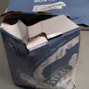 SUSTEAS Stove Top Whistling Tea Kettle - Food Grade Stainless Steel Teakettle Teapot with Cool Touch Ergonomic Handle, With 1 Silicone Pinch Mitt Included, 2.64 Quart(WHITE)