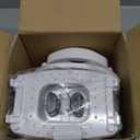 8 Blade All-in-1 Vegetable Chopper Mandoline Slicer with Container, Food Chopper, Onion Chopper, Veggie Cutter for Salad, Kitchen Gadgets Accessories Essentials, White