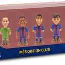 5-Pack of 7cm Soccer Players - A Miniature Marvel for Every Football Enthusiast. FC Barcelona, Araujo, TER Stegen, GAVI, Pedri, Lewandowski, 7cm