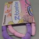 Spa Facial Headbands Combo Pack - 2 Terry Cloth Makeup Headbands for Face Washing, Masks, and Skin Treatments (Pink + Purple)