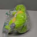 Hopearl LED Musical T-Rex Stuffed Dinosaur Lighting Up Singing Plush Toy Adjustable Volume Lullaby Animated Soothe Birthday Festival for Kids Toddler Girls, Green, 12.5''