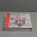 Rotary Food Mill Potato Ricer with 3 Interchangeable Disks, Great for Making Puree or Soups of Vegetables, Baby Foods, Stainless Steel 2 Quart Kitchen Mills, Easy Clean and Assemble, Manual Operati