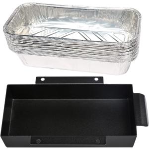Uniflasy Catch Pan for CharBroil Performance 463331221 463365021 463448021 463655421 463347519 463347017 TRU Infrared Gas Grill with 9328812P06 Aluminum Liner, Replacement for CharBroil G416-0015-W1