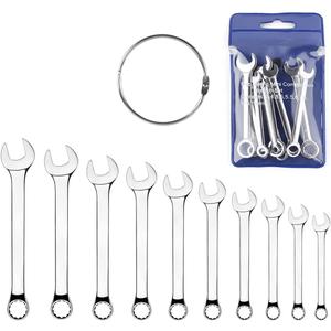 Mini Wrench Set Open End Wrench Combination Wrench Small Wrench Set, Metric and SAE (MET)