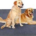 Peepeego Non-Slip Dog Pads Extra Large 72" x 72", Washable Puppy Pads with Fast Absorbent, Reusable, Waterproof for Training, Whelping, Housebreaking, Incontinence, for Playpen