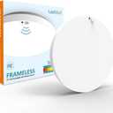 Motion Sensor Ceiling Light Indoor Wired, 9 Inch 18W, 5 CCT 2700/3000/3500/4000/5000K, 3 Brightness Settable, 1550LM Flush Mount LED Closet Lights for Stairs Hallway Laundry Porch, White