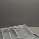 Amazon Basics Foldable Portable Clothes Drying Rack for Indoor Air Drying, Collapsible Design, 14.5" D x 29.5" W x 41.8" H, White