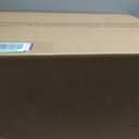 Low Entry High Sided Plastic White Cat Litter Box 22.8x15x8.66 Inch with Splash Guard - One-Piece Smooth Interior Easy Clean for Senior Kittens Mobility-Impaired Cats & Large Breeds
