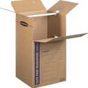 Bankers Box Tall Wardrobe Box 3 Pack, Tape-Free Design, 24" x 24"x 40"(7710501)