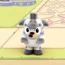 Bluey Fuzzies Episode Pack: Onesies, 3 Flocked Mini-Figures | Includes exclusive figure, display case, trading card & guide; 90+ to collect in Series 1, kids toys
