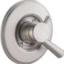 Shower Trim Kit Compatible with 17& 1700 Series, Shower Cover Plate with Handle, Brushed Nickel(Valve& Catridge Not Inclued)