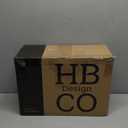 Cat Food Storage Container with Scoop - 15 lb (50 Cup) Capacity Metal Cat Food Container with Airtight Bamboo Lid & Metal Scoop - Airtight Pet Food Storage Containers - 15 lb Treats & Kibble Container (Black)