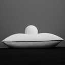 HYVIF Down Pillows Standard Size, Breathable Cotton Blend Shell Cover, Luxury Hotel Collection Bed Pillows for Sleeping, Fluffy Soft Medium Firm Down Fiber Pillows for Side Back Stomach Sleepers