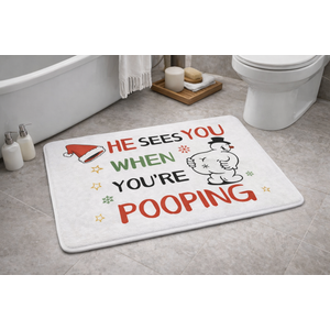 Hedgehog Bathroom Decor, Funny Hedgehog Welcome Mats for Bathroom Washroom Restroom Toilet, Funny Door Mat for Outdoor Indoor Porch Entryway, 17x30 Inches,3pcs