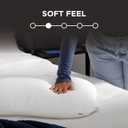 Tempur-Pedic Memory Foam Symphony Pillow Luxury Soft Feel, Standard, White