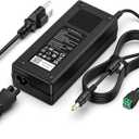 24V Power Supply for LED Strip Light AC 100-240V to DC 24V Power Supply with 5.5 x 2.1mm/2.5mm DC Jack & LED Terminal Connector, 24 Volt Power Supply for 5050 3528 LED Strip Light CCTV Cameras