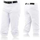 Franklin Sports Youth Baseball + Softball Pants - Knee High + Relaxed Fit Kids Baseball Pants - White, Black + Grey Pants, Y-XL