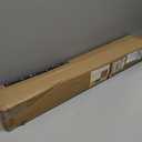 UNISHADES Cordless Bamboo Roman Shades for Windows, Blinds Size (26.5" W 48" H) Colour (Highfield Teak)