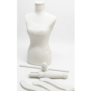 FDW | Female Mannequin Torso | Beige | with 7" Height Adjustment