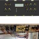 316207511 Oven Control Circuit Board Repair Kit Replacement Parts with Timer Display Fit for Frigidaire Kenmore Tappan Kelvinator Electric Range Ovens, Replace Part Number 316207531, 316557511