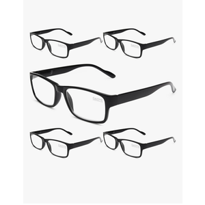 Gaoye Professional Reading Glasses for All Day - Computer Readers with Blue Light Protection - Value Pack 1.5