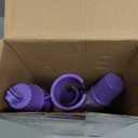 Kids Stand Rechargeable Karaoke Machine Toys with 2 Wireless Mic, Microphone Gifts for 3 4 5 6 7 8 Year Old Girls Grandkids, Bluetooth Speaker with LED Lights Birthday Gift for Age 3-8 (Purple)