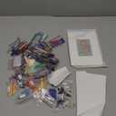 Minigem 12pcs Small Diamond Painting Kits Small Diamond Art Kits, Quick & Classic Mini Diamond Painting Kits for Beginners 1-Hour Painting, Postcard-Style Diamond Art Square Drill Pocket-Sized 5x7in