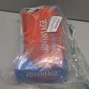 Alliance Rubber 97405 Advantage Rubber Bands Size #117B, 1 lb Box Contains Approx. 200 Bands (7" x 1/8", Red)