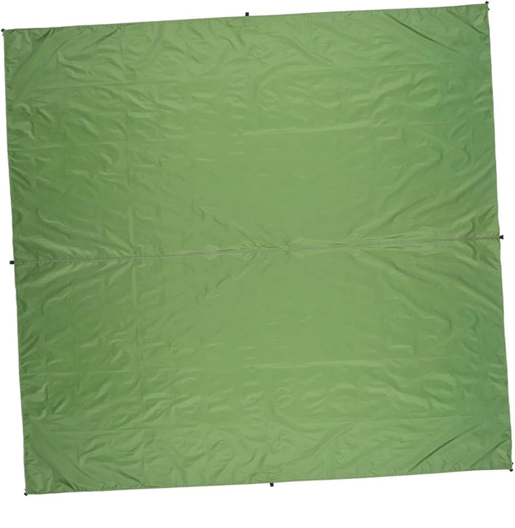 Tent Tarp for Camping and Hiking Person Uv Canopy Multi-Function Sunshade and Stable Structure Essential Hiking Supply
Green Waterproof Cover 118"×78" With Zipper Pack Of 2