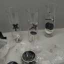 Umigy 1 Pcs Candy Dispenser Wall Mounted, Triple Dry Cereal Grain Dispenser Machine Wall Mount, Food Storage Container for Pantry Snack with 3 Cup for Kitchen, 39 oz (Black)