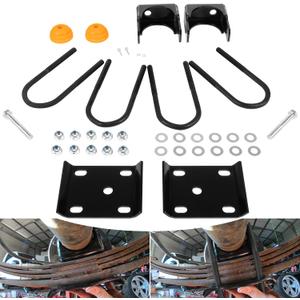 6'' Rear Drop Flip Kit for Chevy Silverado for GMC Sierra C1500 Pickup 1/2 Ton 2WD 1988-1998 Lowering Kit Rear Axle Flip Kit