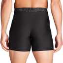 Under Armour Men's Performance Tech Mesh Boxerjock Brief Underwear, 6" Inseam, All-Day Comfort & Ultra-Soft, 3-Pack (Black, XL)