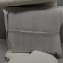 KCC Faux Fur Vanity Makeup Desk Chair, Comfy Fluffy Swivel Modern Leisure Armchair with Wheels, Upholstered Fuzzy Height Adjustable for Teens Women Girls Elegant Home Office (White+plush)