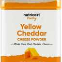 Nutricost Pantry Yellow Cheddar Cheese Powder (2.5 Pounds Per Bottle)
Powdered Cheese, Great for Cooking, Baking, Popcorn, and More!