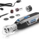 Dremel PawControl 7760-PGK Dog Nail Grinder and Trimmer - Cordless & Rechargeable Pet Grooming Tool Kit - Safe and Humane for Dogs, Cats, and Small Animals