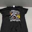 8Th Birthday Astronaut 8 Years Old Outer Space Birthday T-Shirt, Size M